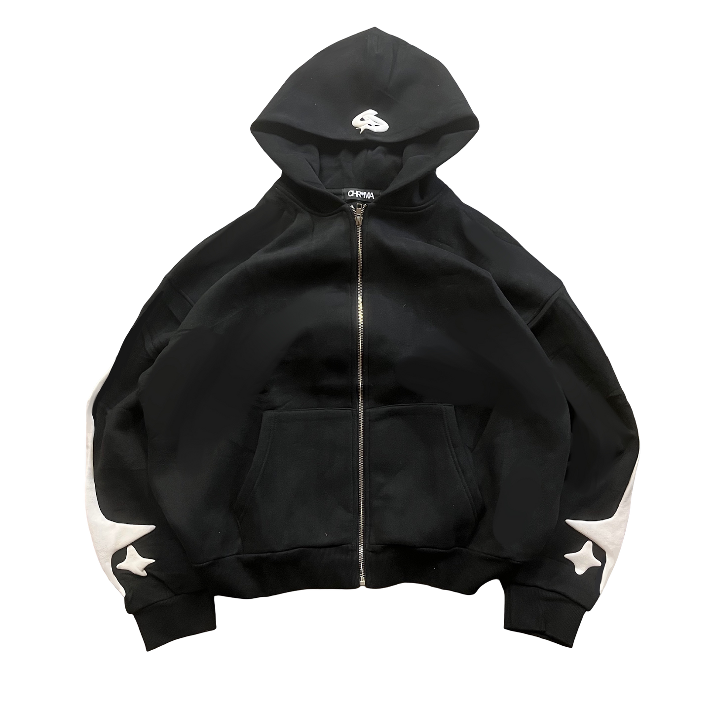 CHRXMA ZIPUP BLACK